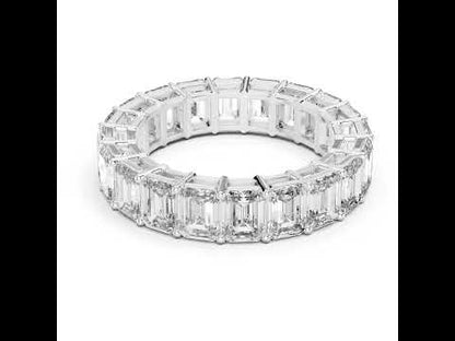18K Rose Gold Emerald Cut Lab-Grown Diamond Ring for Women | Office Wear | Pure Carat