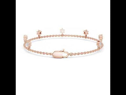 14k Yellow Gold Round Lab-Grown Diamond Everyday Wear Bracelet for Women | Pure Carat