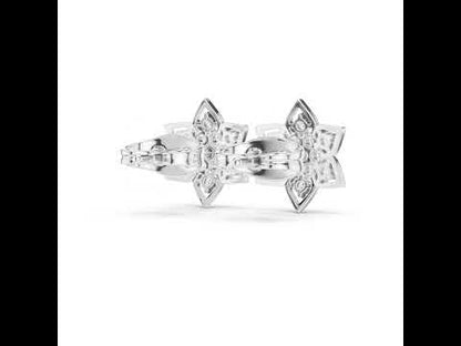 14K Yellow Gold Round Lab-Grown Diamond Engagement Earrings for Women | Pure Carat