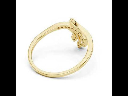 18K White Gold Round Lab-Grown Diamond Solitaire Ring for Women | Wedding Wear | Pure Carat