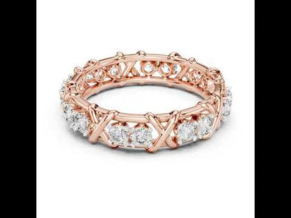 18K Yellow Gold Round Lab-Grown Diamond Drop Ring for Women | Party Wear | Pure Carat