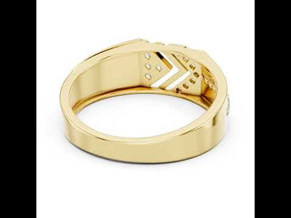 18K White Gold Round Lab-Grown Diamond Solitaire Ring for Office Wear | Pure Carat