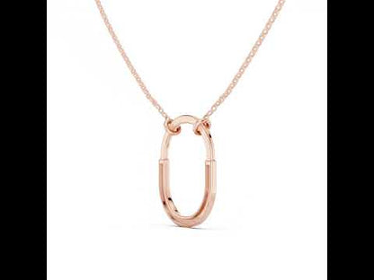 14K Yellow Gold Round Lab-Grown Diamond Pendant for Women | Office Wear | Pure Carat