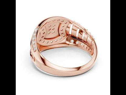 14K White Gold Round Lab-Grown Diamond Wedding Ring for Women | Pure Carat