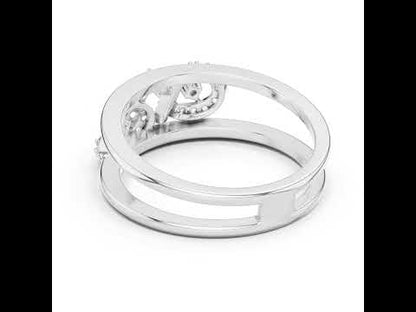 14K Yellow Gold Round Lab-Grown Diamond Anniversary Gift Ring for Women | Pure Carat