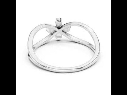 14K Rose Gold Round Lab-Grown Diamond Ring for Women | Everyday Wear | Pure Carat