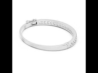 18K Yellow Gold Round Lab-Grown Diamond Bracelet for Women - Everyday Wear - Pure Carat