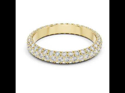 14K White Gold Round Lab-Grown Diamond Drop Ring for Women | Bridal Jewellery | Pure Carat