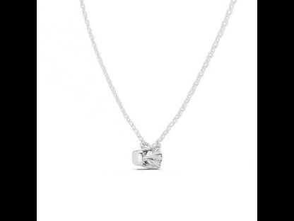 14K Yellow Gold Round Lab-Grown Diamond Pendant for Women | Everyday Wear | Pure Carat