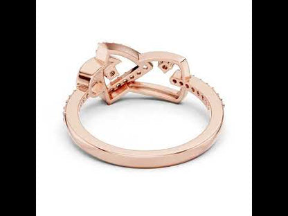 18K Yellow Gold Round Lab-Grown Diamond Bridal Ring for Women | Pure Carat