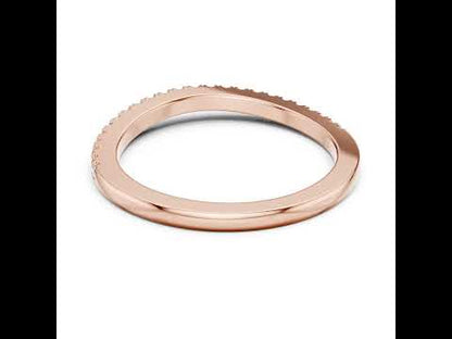 18K Rose Gold Round Lab-Grown Diamond Ring for Women - Wedding Jewellery - Pure Carat