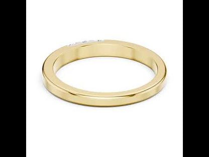 14K Yellow Gold Round Lab-Grown Diamond Drop Ring for Women | Wedding Wear | Pure Carat