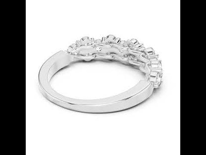 18K Rose Gold Round Lab-Grown Diamond Drop Ring for Women | Anniversary Gift | Pure Carat