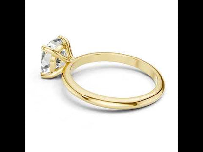 18K Rose Gold Cushion Square Lab-Grown Diamond Engagement Ring for Women | Pure Carat