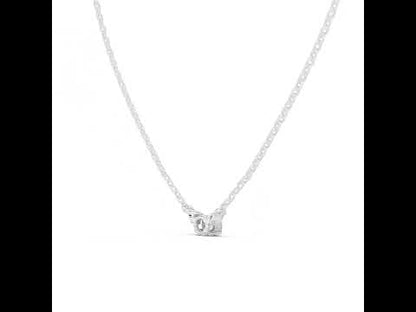 18K Yellow Gold Round Lab-Grown Diamond Pendant for Women | Party Wear | Pure Carat