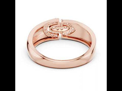 14K Yellow Gold Round Lab-Grown Diamond Office Wear Ring for Women | Pure Carat