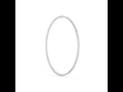 14k Yellow Gold Emerald Lab-Grown Diamond Office Wear Necklace for Women | Pure Carat