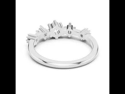 14K Rose Gold Round Lab-Grown Diamond Drop Ring for Women | Party Wear | Pure Carat