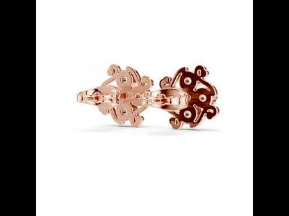 14K Yellow Gold Round Lab-Grown Diamond Everyday Wear Earrings for Women | Pure Carat