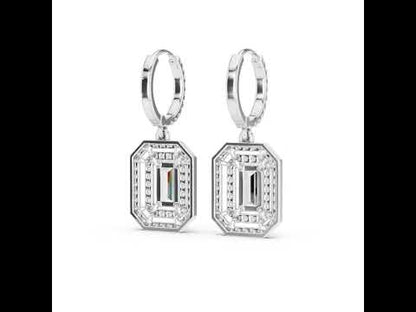 14K Yellow Gold Round Lab-Grown Diamond Engagement Earrings for Women | Pure Carat
