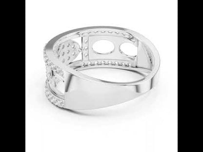 18K Rose Gold Round Lab-Grown Diamond Office Wear Ring for Women | Pure Carat