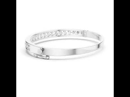 18k Yellow Gold Round Lab-Grown Diamond Party Wear Bracelet for Women | Pure Carat