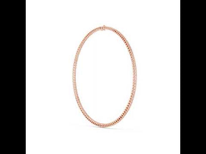 14k Yellow Gold Emerald Lab-Grown Diamond Office Wear Necklace for Women | Pure Carat