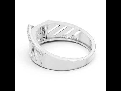 18K Yellow Gold Round Lab-Grown Diamond Everyday Wear Drop Ring for Women | Pure Carat
