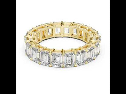 18K Rose Gold Emerald Cut Lab-Grown Diamond Ring for Women | Office Wear | Pure Carat