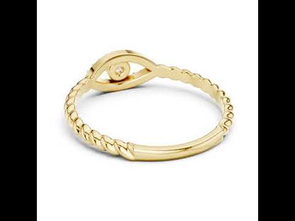 18K Yellow Gold Round Lab-Grown Diamond Solitaire Ring for Women | Bridal Wear | Pure Carat