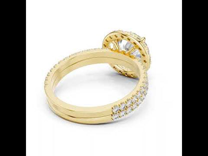 Women’s Everyday Round Lab-Grown Diamond Ring in 14K Yellow Gold - Pure Carat