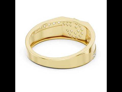 18K Rose Gold Round Lab-Grown Diamond Engagement Ring for Women | Pure Carat