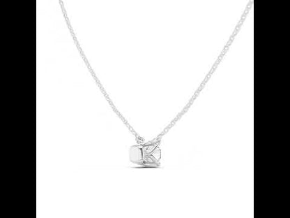 18K Rose Gold Round Lab-Grown Diamond Pendant for Women | Anniversary Gift | Pure Carat