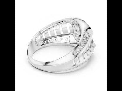 14K White Gold Round Lab-Grown Diamond Wedding Ring for Women | Pure Carat