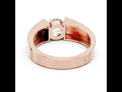 14K Yellow Gold Round Lab-Grown Diamond Engagement Ring for Women | Pure Carat