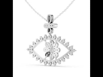 14K Yellow Gold Round Lab-Grown Diamond Pendant for Women | Office Wear | Pure Carat