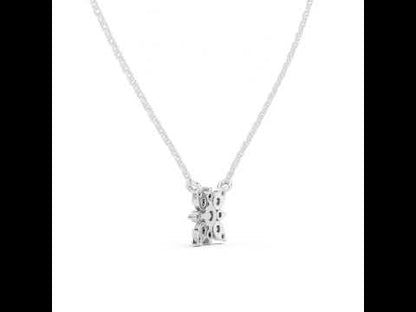 18K Yellow Gold Round Lab-Grown Diamond Pendant for Women | Anniversary Gift | Pure Carat