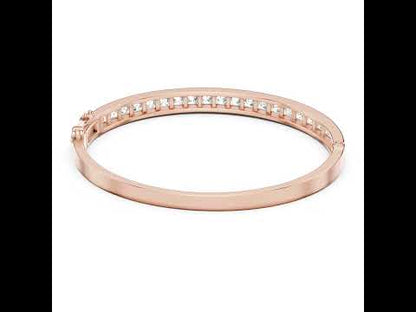 18K Yellow Gold Round Lab-Grown Diamond Bracelet for Women - Everyday Wear - Pure Carat