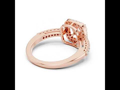 14K Yellow Gold Round Lab-Grown Diamond Engagement Ring for Women | Pure Carat
