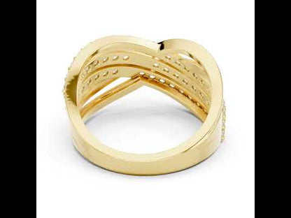 18K Rose Gold Round Lab-Grown Diamond Engagement Ring for Women | Pure Carat