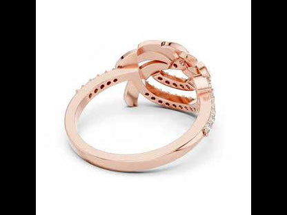 18K Yellow Gold Round Lab-Grown Diamond Bridal Ring for Women | Pure Carat