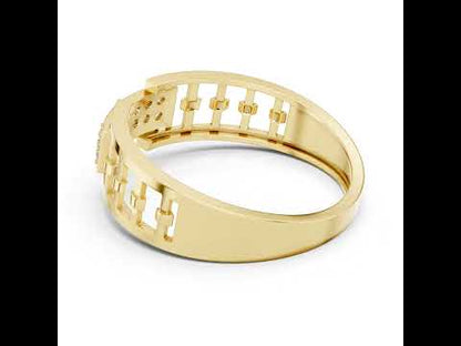 14K Rose Gold Round Lab-Grown Diamond Wedding Ring for Women | Pure Carat