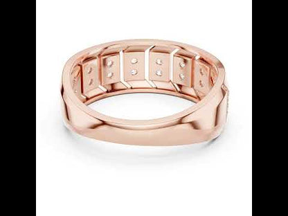 18K White Gold Round Lab-Grown Diamond Anniversary Gift Ring for Women | Pure Carat