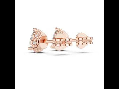 14K Yellow Gold Pear Lab-Grown Diamond Earrings for Women | Wedding Collection | Pure Carat