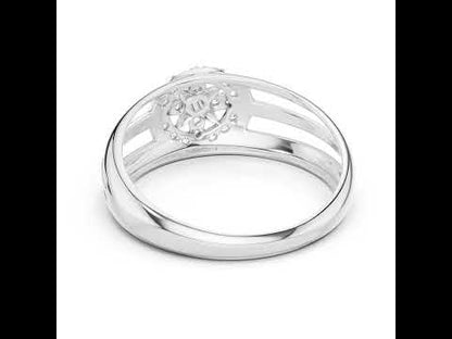 14K Yellow Gold Round Lab-Grown Diamond Ring for Women | Everyday Wear | Pure Carat