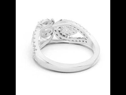 18K Yellow Gold Round Lab-Grown Diamond Everyday Wear Ring for Women | Pure Carat