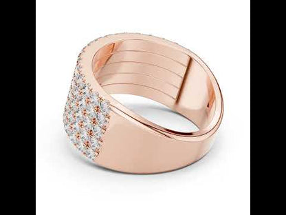 Pure Carat 14K Rose Gold Round Cut Lab-Grown Diamond Solitaire Ring for Women – Daily Wear
