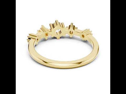 14K Rose Gold Round Lab-Grown Diamond Drop Ring for Women | Party Wear | Pure Carat