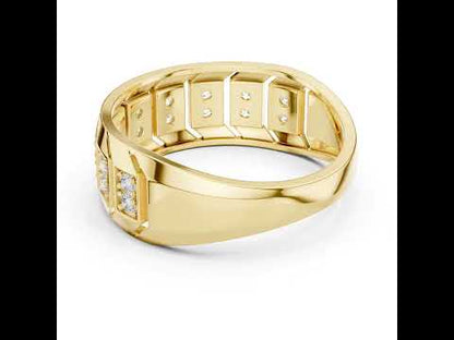 18K White Gold Round Lab-Grown Diamond Anniversary Gift Ring for Women | Pure Carat