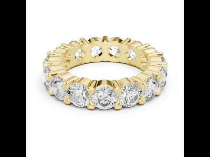 18K Rose Gold Round Lab-Grown Diamond Drop Ring for Women – Pure Carat